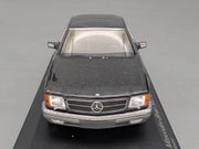 Modellautos 1:43 Minichamps Mercedes Benz 560 SEC 1986 Schwarz mit OVP