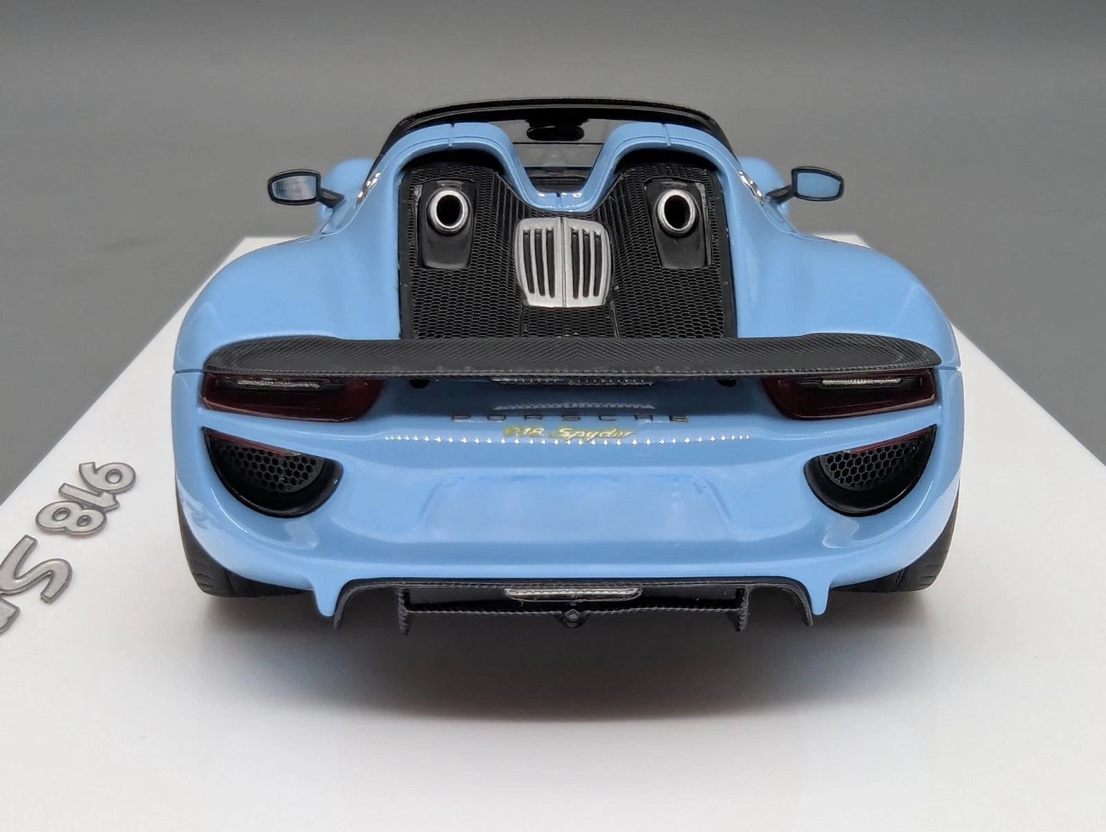 Eidolon Make Up 1:43 Porsche 918 Spyder 2011 Gulf Blue Ltd 19/100 mit OVP