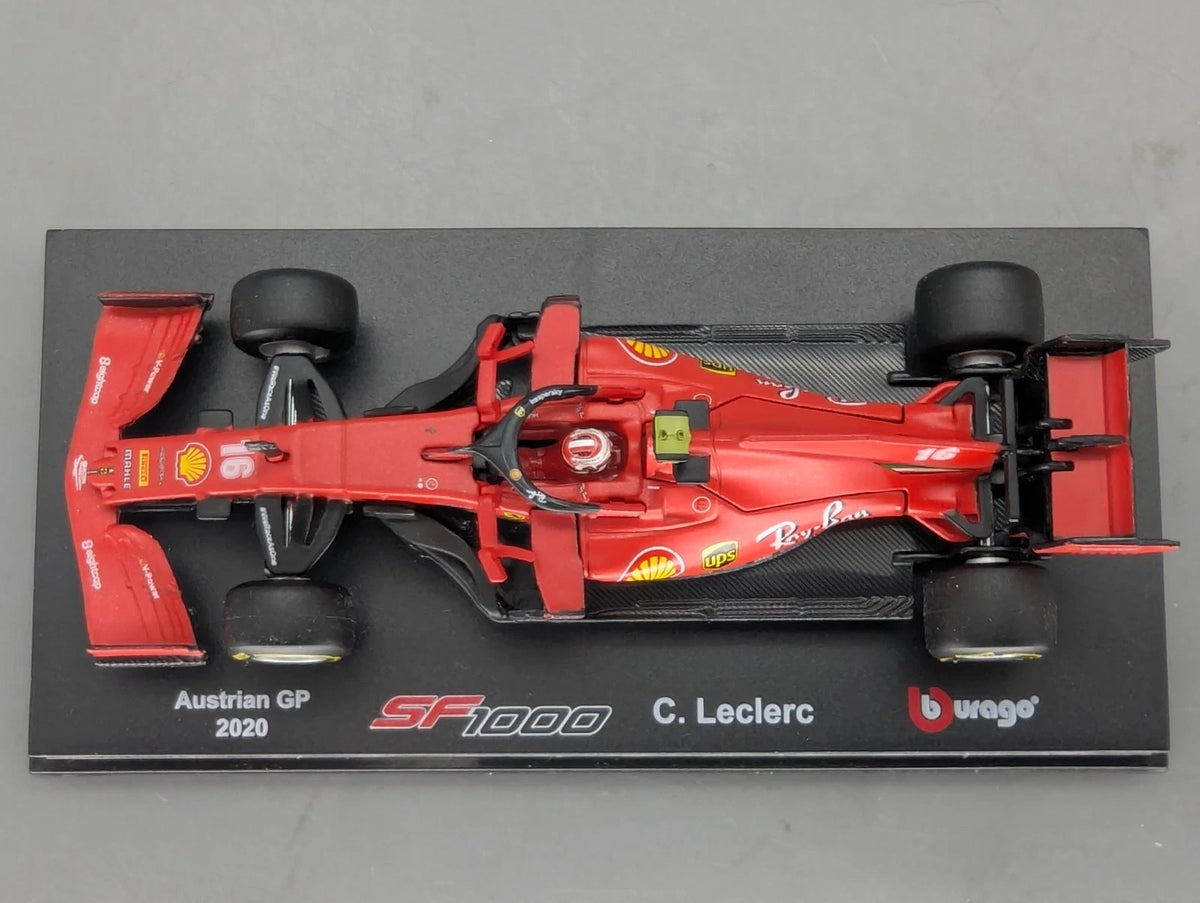 Modellautos 1:43 Bburago Ferrari SF1000 Austian GP 2020 #16 C. Leclerc mit OVP
