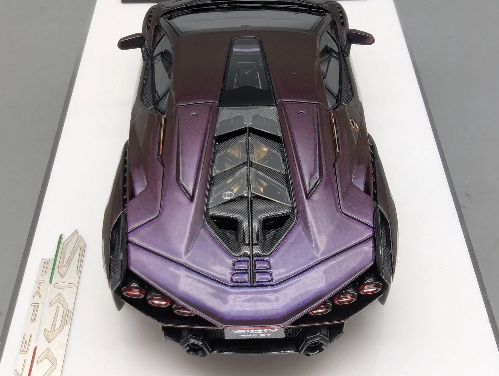 Eidolon Make Up 1:43 Lamborghini Sian FKP 37 2019 Blu Hal "Build to Order" OVP