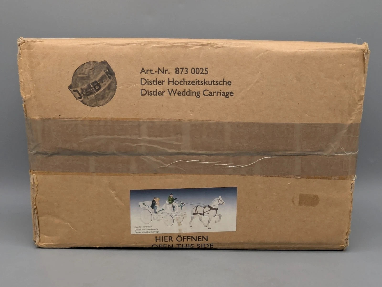 Zinnfiguren Set 1:24 Distler Schuco 873 0025 Hochzeitskutsche mit OVP