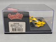 Modellautos 1:43 Quartzo Renault RS01/1 British GP 1977 #15 Jabouille Vitrine