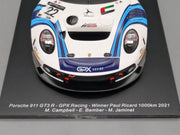 Modellautos 1:18 Spark 18SP129 Porsche 911 GT3 R WINNER 1000km 2021 #22 mit OVP