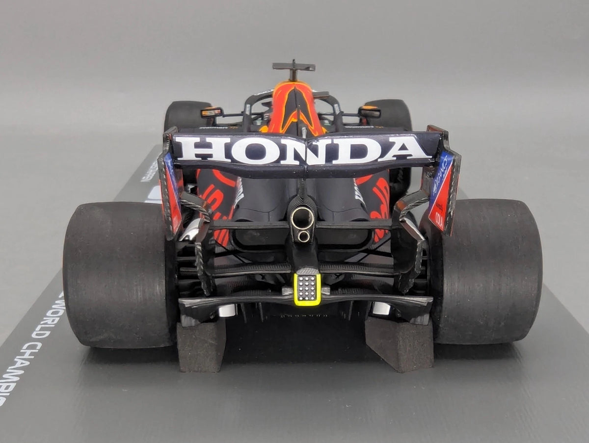 Modellautos 1:18 Spark Honda Red Bull RB16B WINNER Abu D 2021 #33 Verstappen OVP
