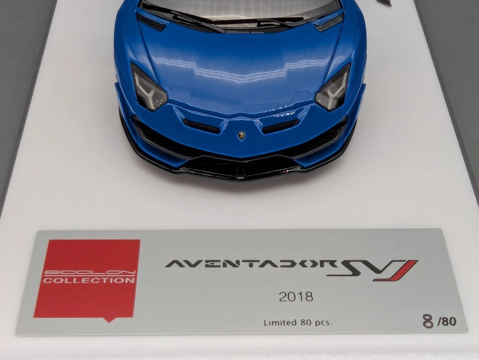 Eidolon Make Up 1:43 Lamborghini Aventador SVJ 2018 Limited 8/80 Blu Le Mans OVP