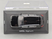 Modellautos 1:43 Schuco Opel Signum Schwarz mit Dealer OVP