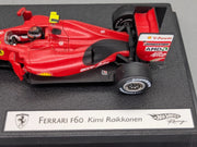 Modellautos 1:43 Hot Wheels Racing Ferrari F60 #4 Kimi Raikkönen mit OVP