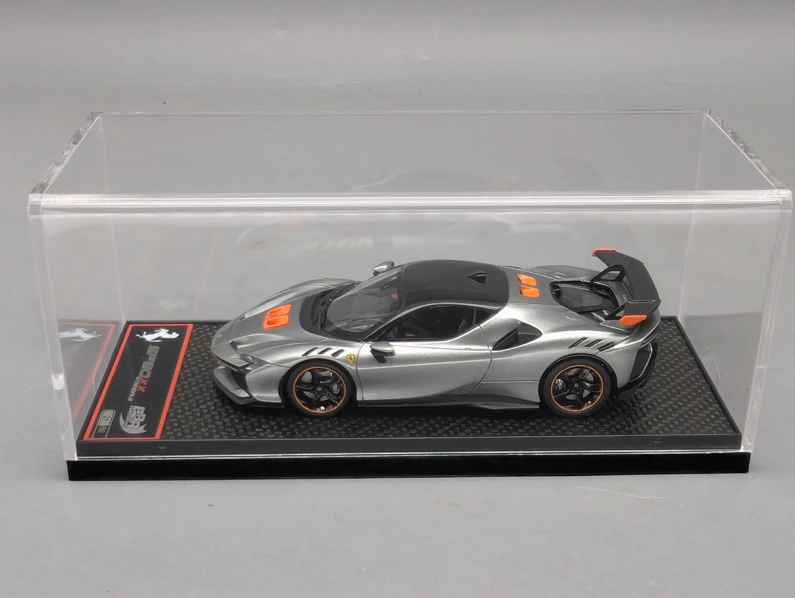 Modellautos 1:43 BBR Concept43 Ferrari SF90 XX Stradale Ltd 21/50 Grigio mit OVP