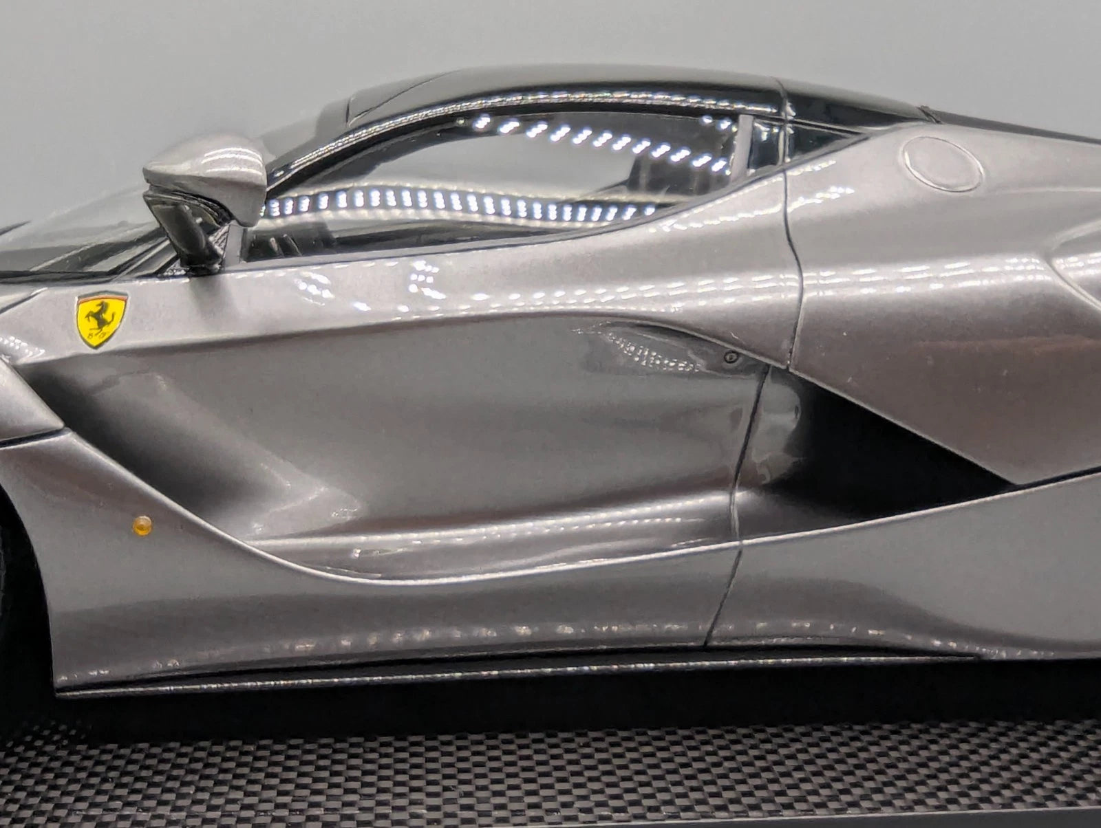 Modellautos 1:12 Amalgam Ferrari La Ferrari Ltd #01/10 Silber Zertifikat mit OVP