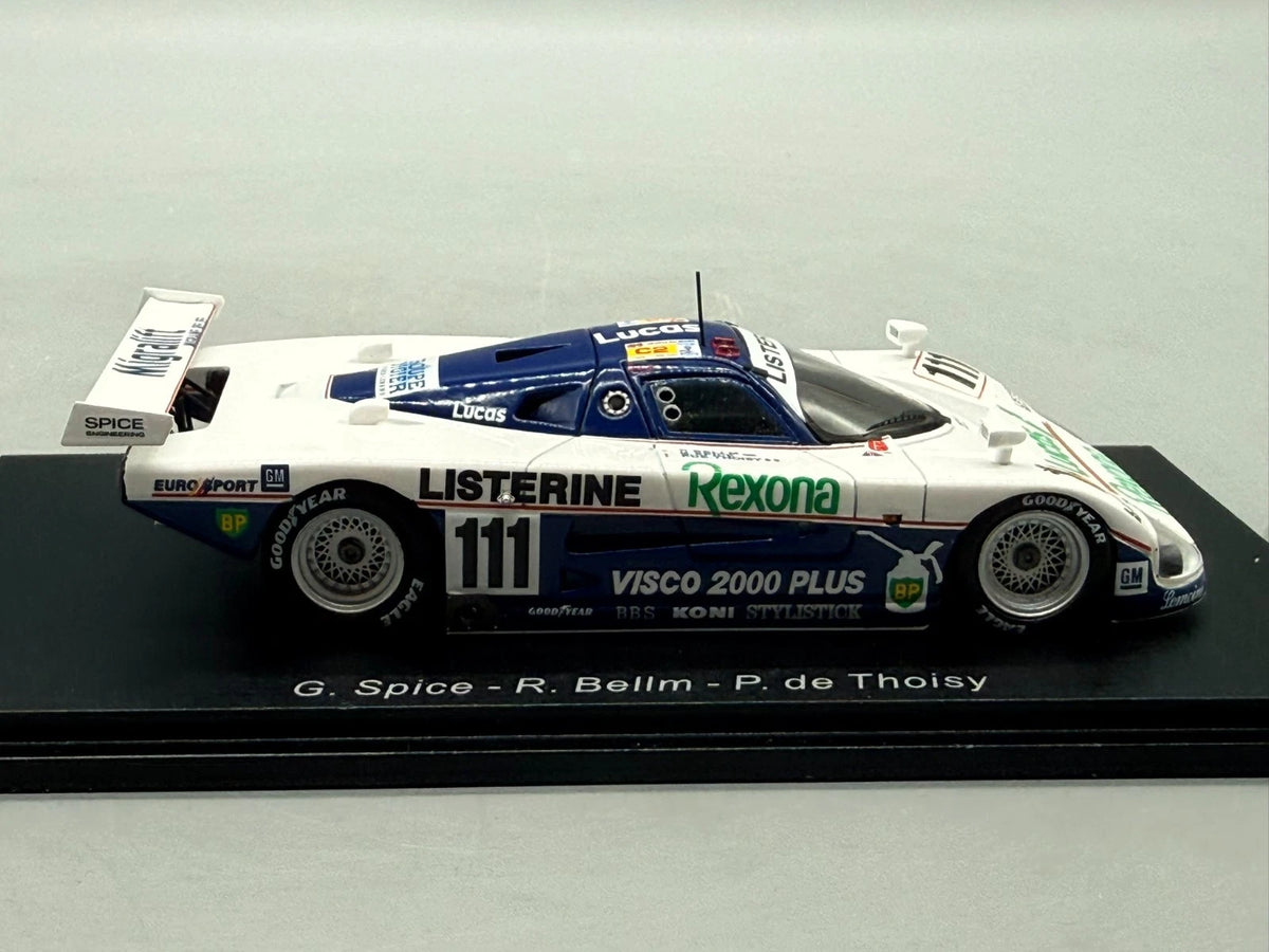 Modellautos 1:43 Spark Spice SE 88C - 24h Le Mans 1988 #111 + OVP