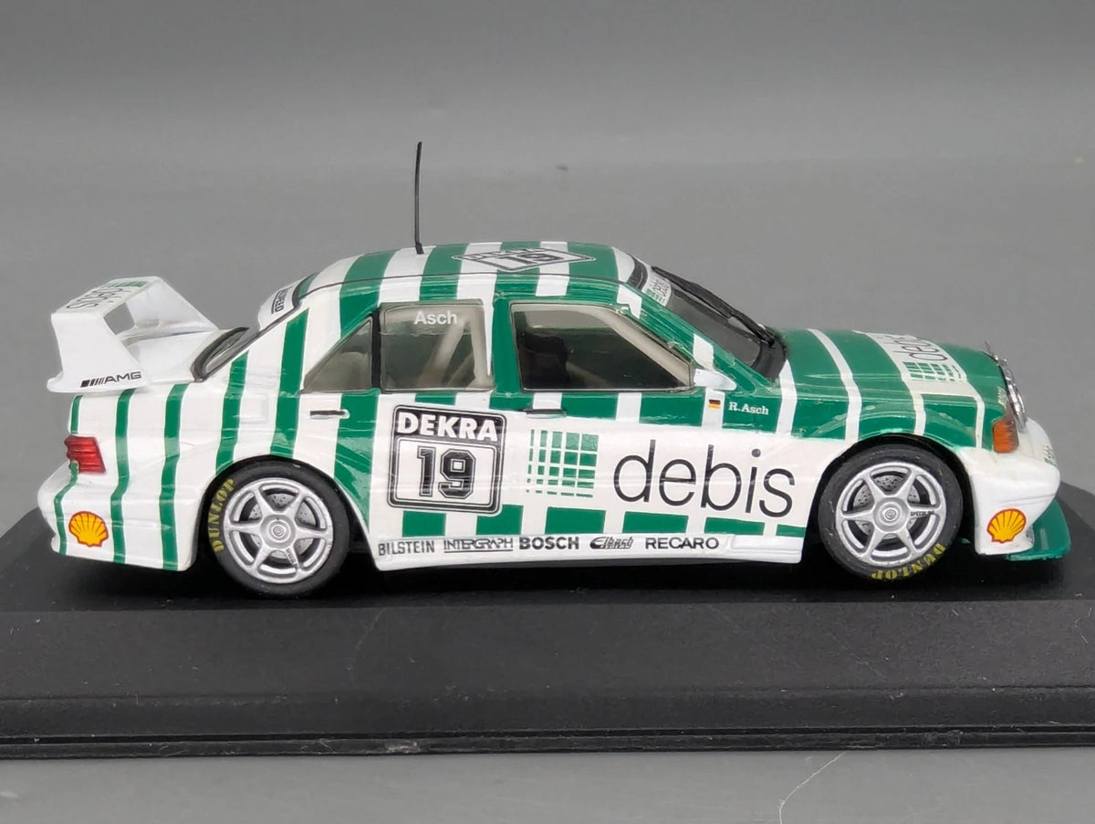 Modellautos 1:43 Minichamps Mercedes Benz 190E EVO2 2. Version 1992 #19 Asch OVP