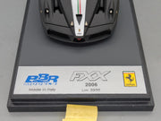 Modellautos 1:43 BBR Ferrari FXX 2006 Black Matt Ltd 20/20 mit Vitrine + OVP