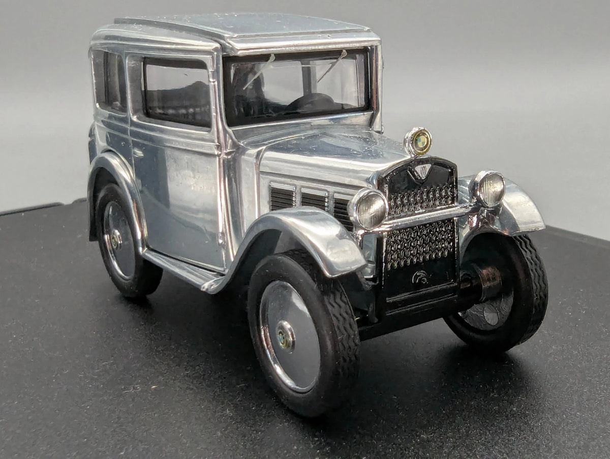Modellautos 1:43 Minichamps  BMW Dixi Chrom mit Dealer Klappbox mit OVP
