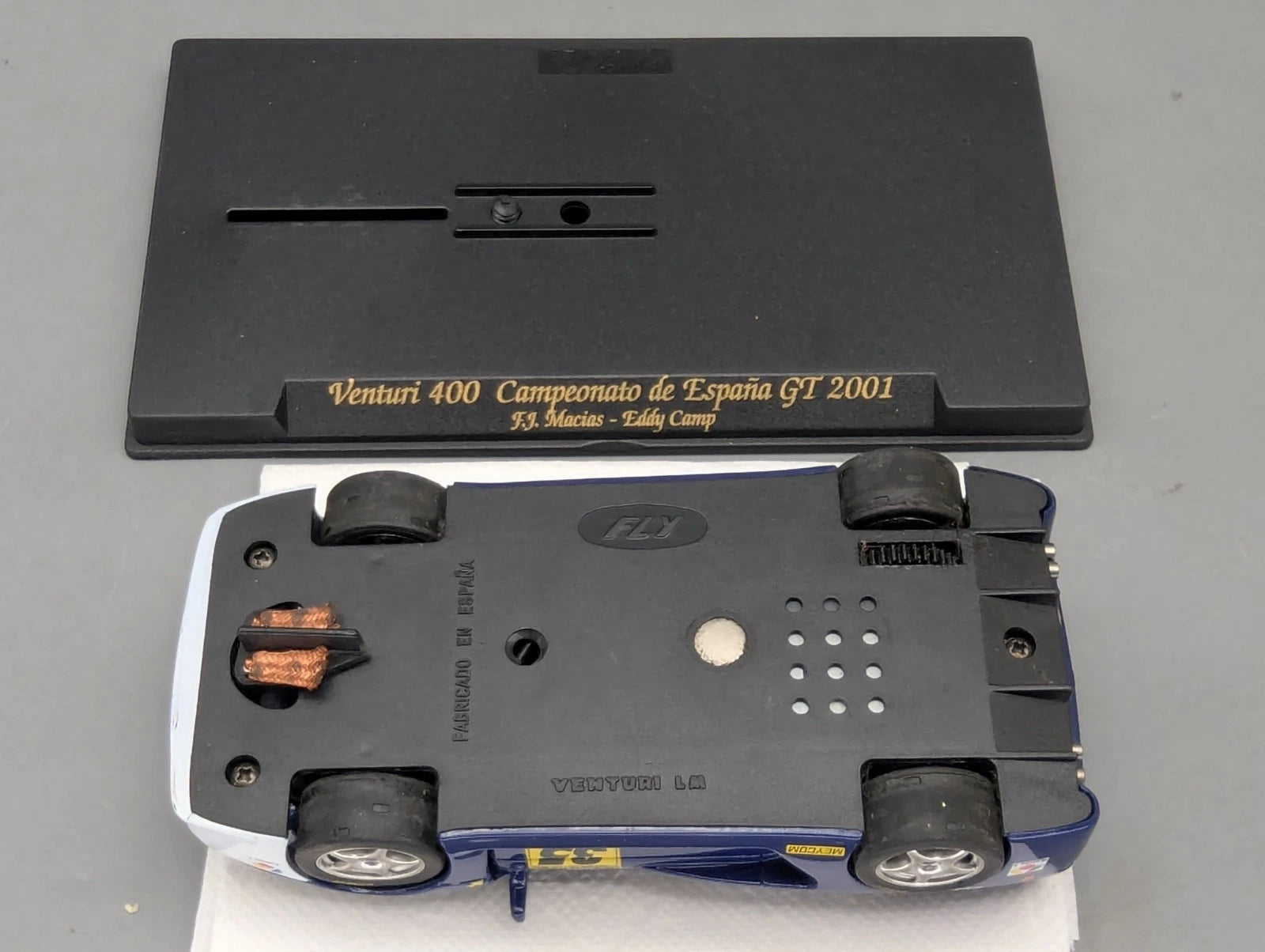 Modellautos Slotcar 1:32 Fly Venturi 400 Campeonato de Espana GT 2001 #35 OVP