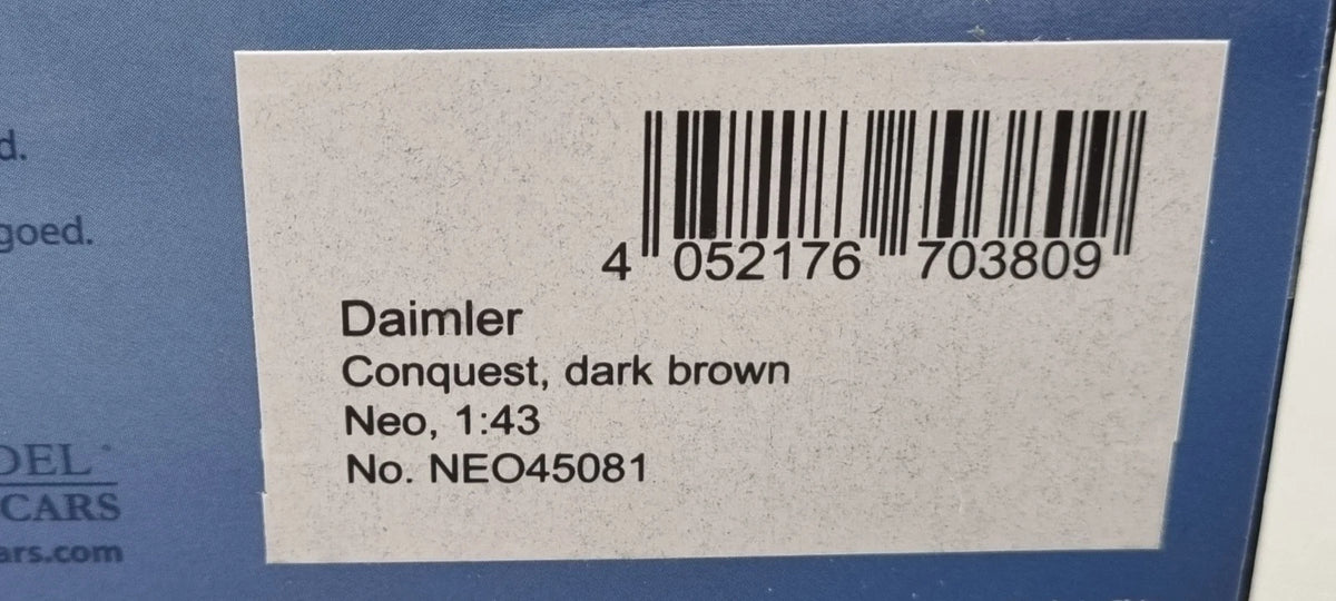 Modellautos 1:43 Neo Scale Models NEO45081 Daimler Conquest OVP