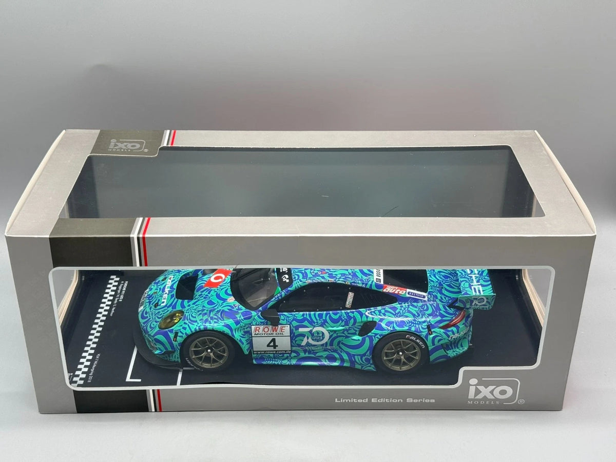 Modellautos 1:18 Ixo Porsche 911 GT3 R #4 VLN 7 Nürburgring 2018 mit OVP