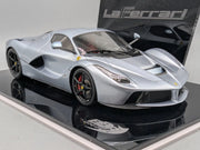 Modellautos 1:18 BBR Ferrari LaFerrari 2013 Silver Alloy Lt 03/10 OVP