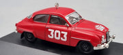 Modellautos 1:43 Atlas Saab 96 #303 Rallye Monte Carlo 1962 OVP