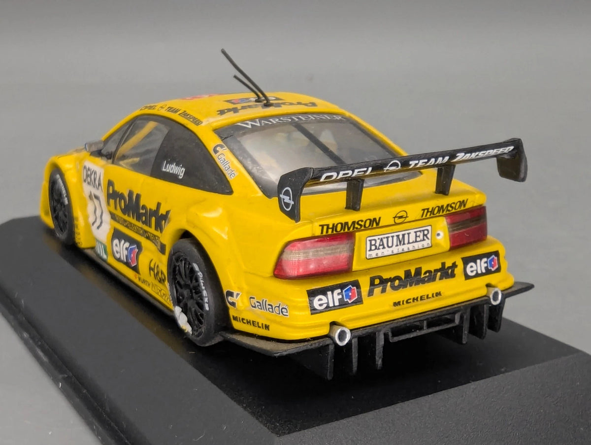 Modellautos 1:43 Minichamps Opel Calibra V6 4x4 DTM ITC 1995 #17 Ludwig OVP