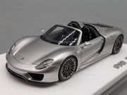 Eidolon Make Up 1:43 Porsche 918 Spyder GT Silver Metallic mit Vitine und OVP