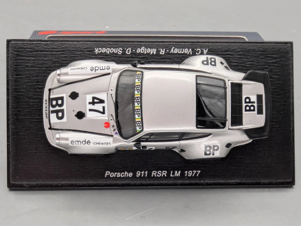 Modellautos 1:43 Spark S7500 Porsche 911 RSR 24h Le Mans 1977 #47 OVP
