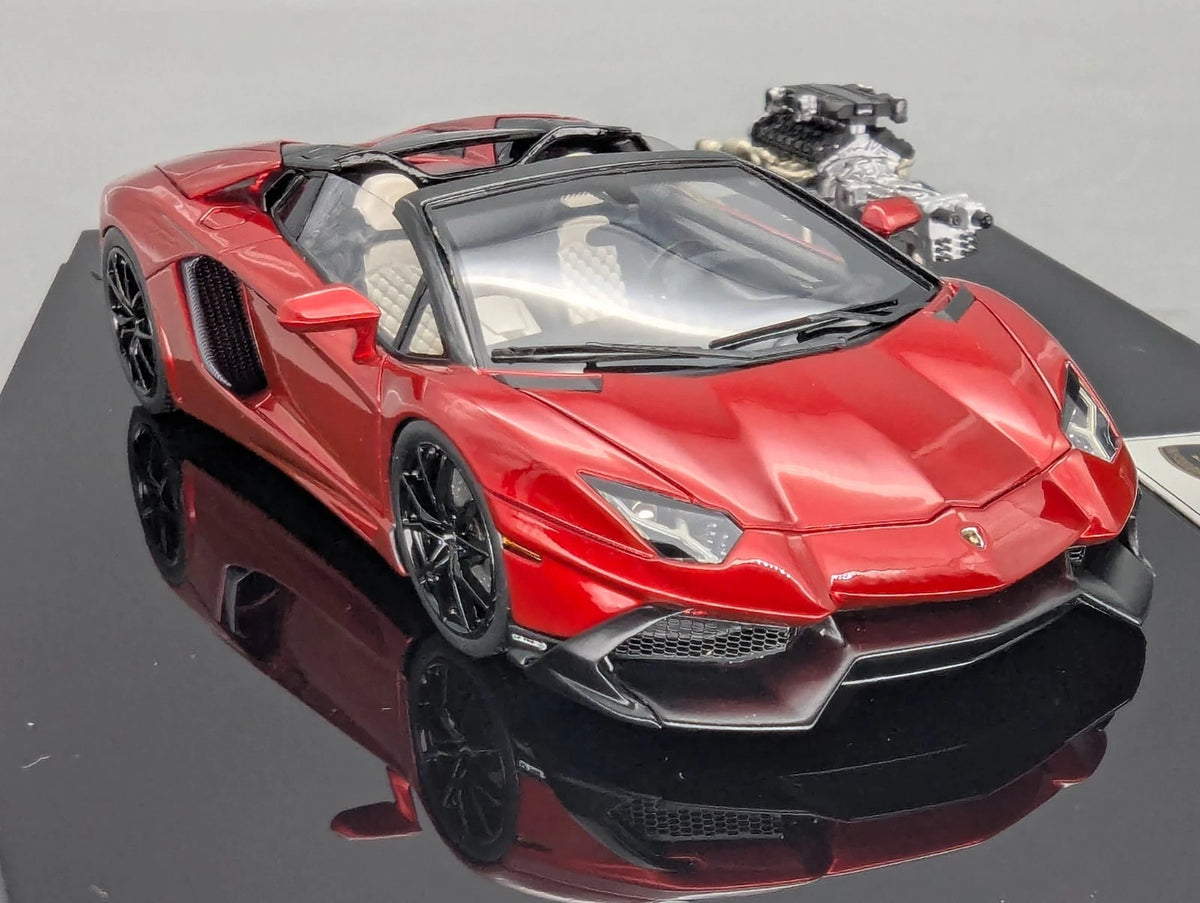 Eidolon Make Up 1:43 Lamborghini Aventador LP720-4 Roadster Engine Set OVP