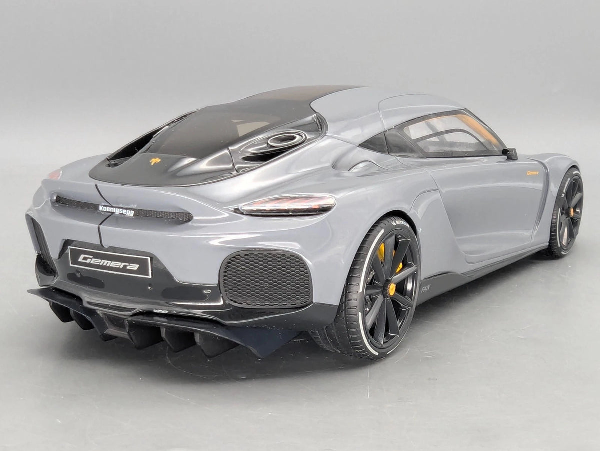Modellautos 1:18 GT Spirit GT374 KGG Königsegg Gemera Grau mit OVP