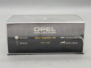 Modellautos 1:43 Ixo für Eaglemoss Opel Collection Kapitän '54 mit Vitrine