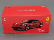 Modellautos 1:43 Bburago Ferrari Portofino Rot Metallic in Vitrine mit OVP