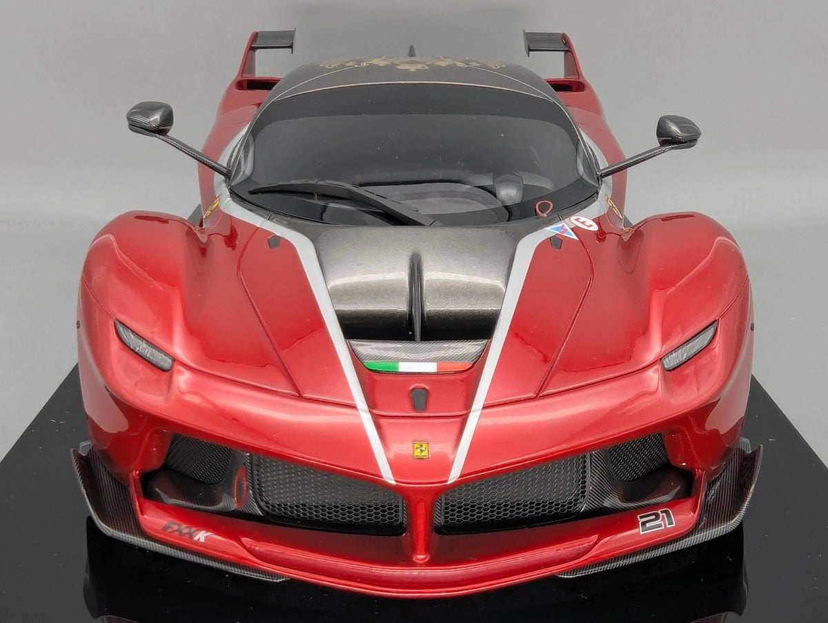 Modellautos 1:12 BBR Ferrari FXX-K 2014 Car #21 Rosso Fuoco Ltd 03/10 OVP