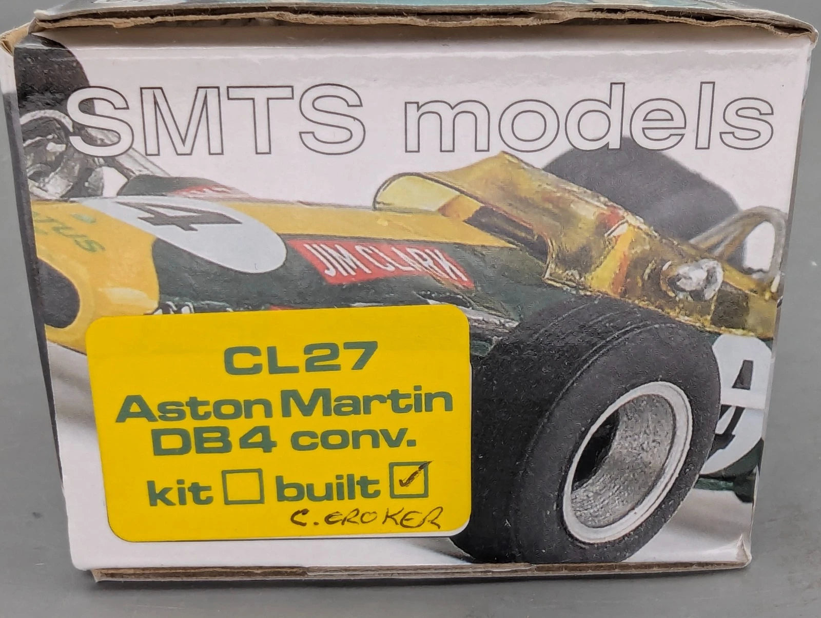 Modellautos 1:43 SMTS CL27 Aston Martin DB4 Convertible Silver Built Kit mit OVP