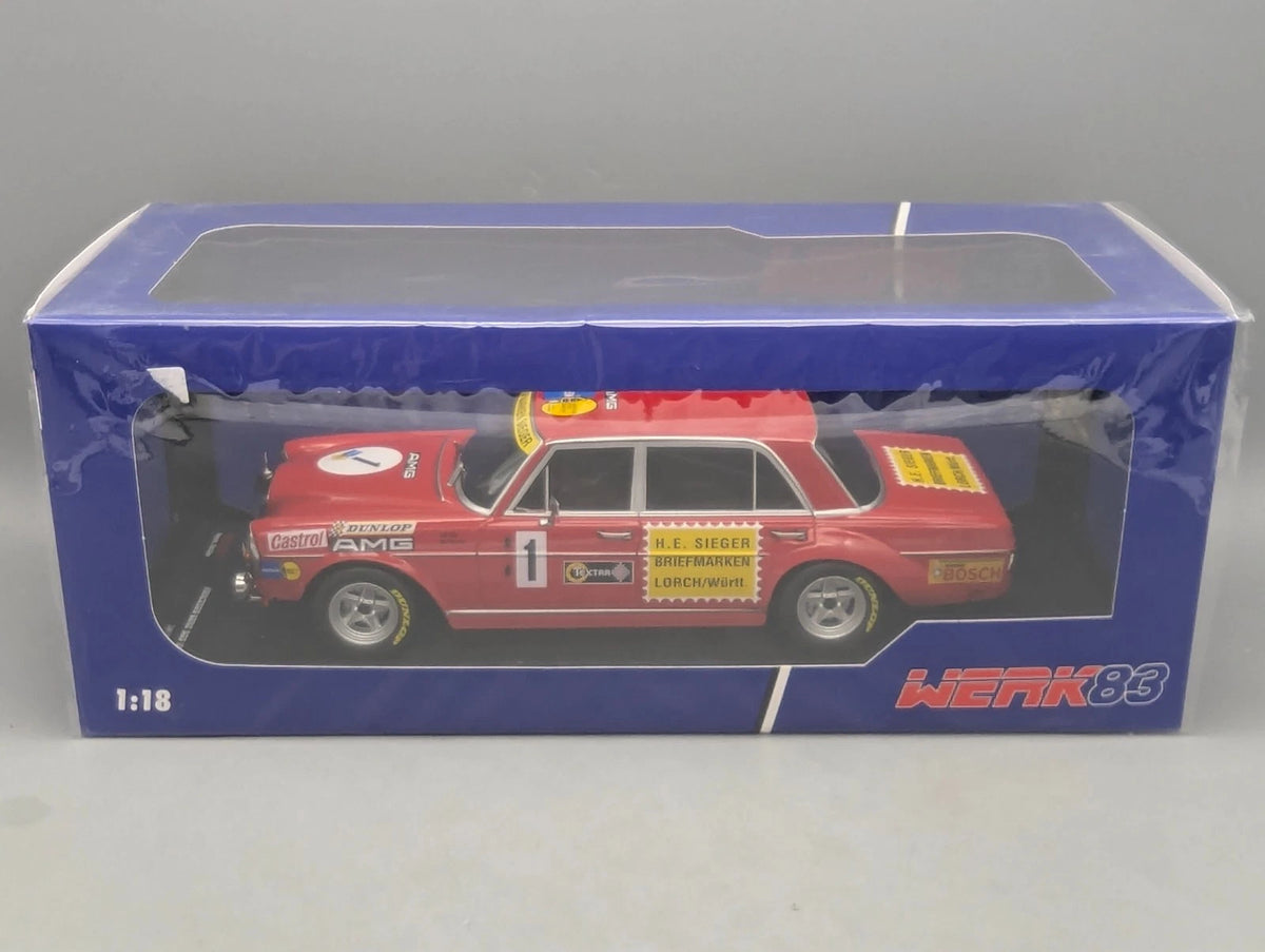 Modellautos 1:18 Werk83 Mercedes-Benz AMG 300 SEL 6.8 Nürburgring 1972 #1 OVP