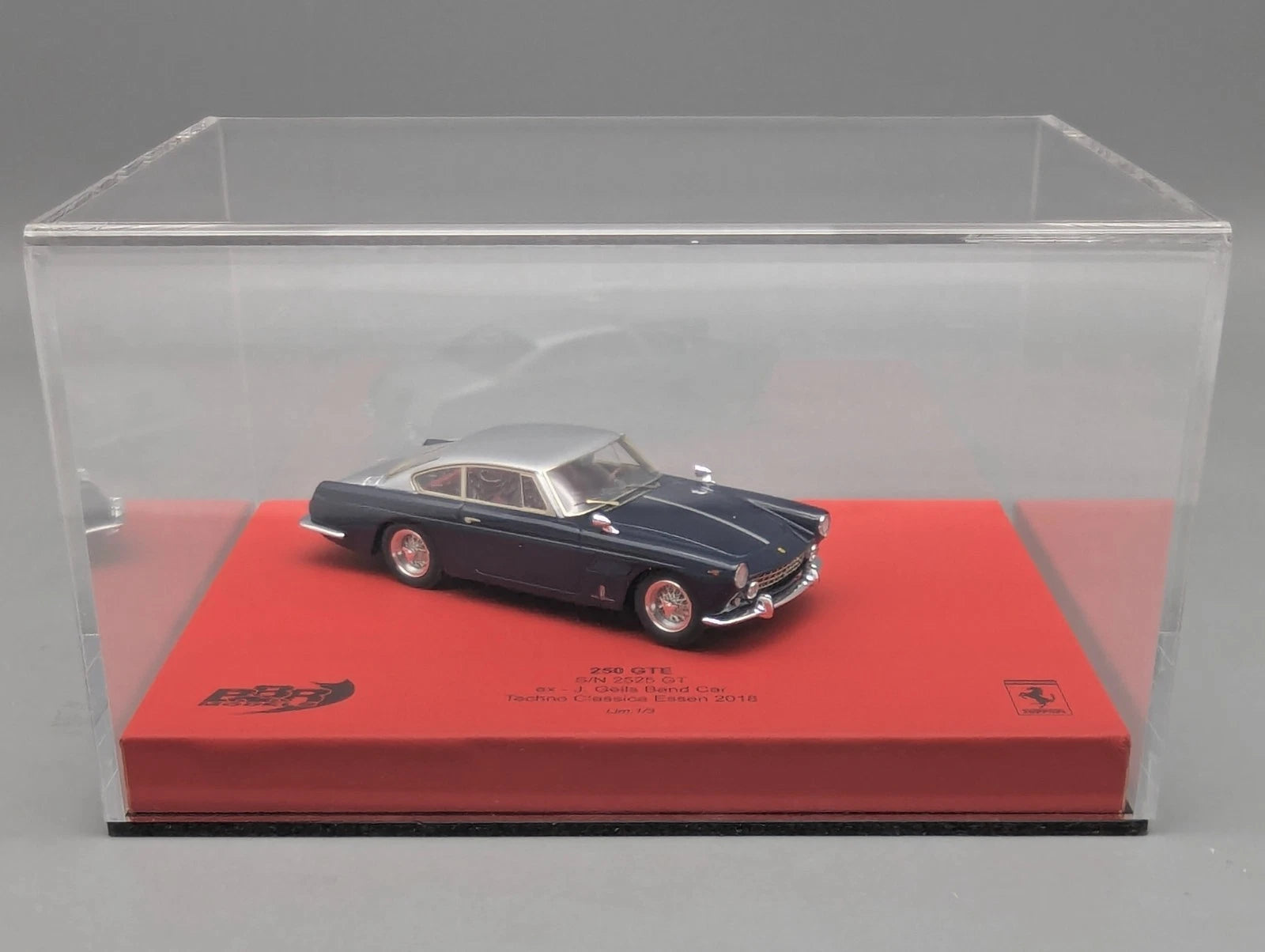 Modellautos 1:43 BBR Ferrari 250 GTE J. Geils Band Car Essen 2018 1/3 Stück OVP