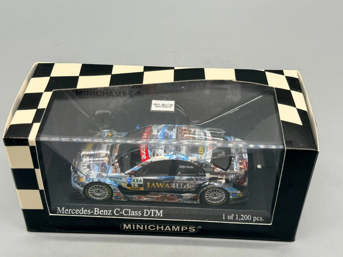 Modellautos 1:43 Minichamps Mercedes-Benz C-Class DTM 2007 Team Persson mit OVP