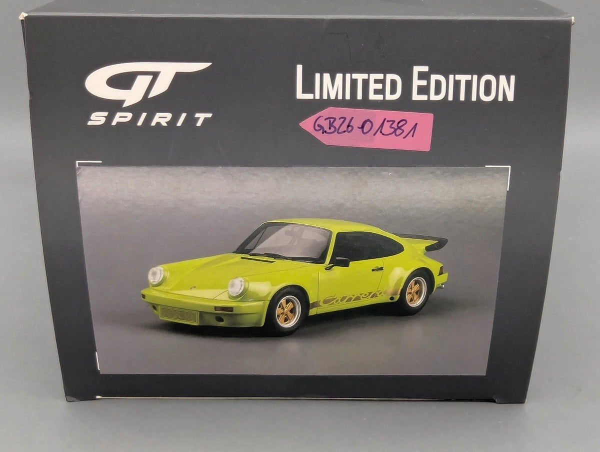 Modellautos 1:18 GT Spirit GT822 Porsche 911 RS Green mit OVP