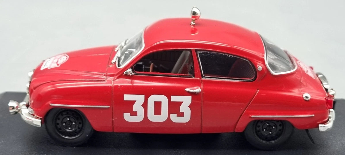 Modellautos 1:43 Atlas Saab 96 #303 Rallye Monte Carlo 1962 OVP