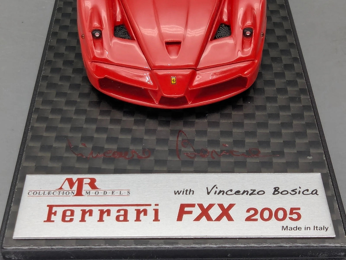 Modellautos 1:43 MR Models & V Bosica Ferrari FXX 2005 Open Door Funktion OVP