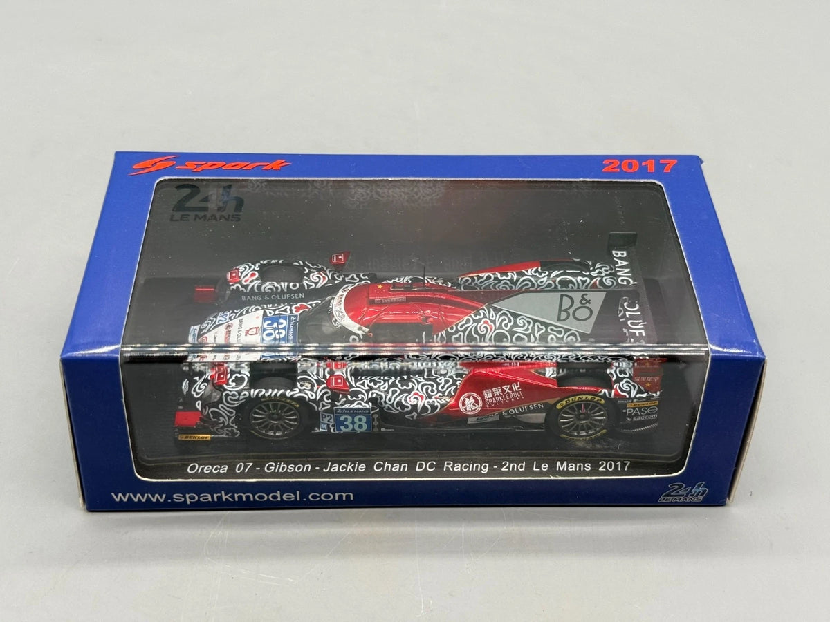 Modellautos 1:43 Spark Oreca 07 Gibson Jackie Chan DC Racing Le Mans 17 mit OVP