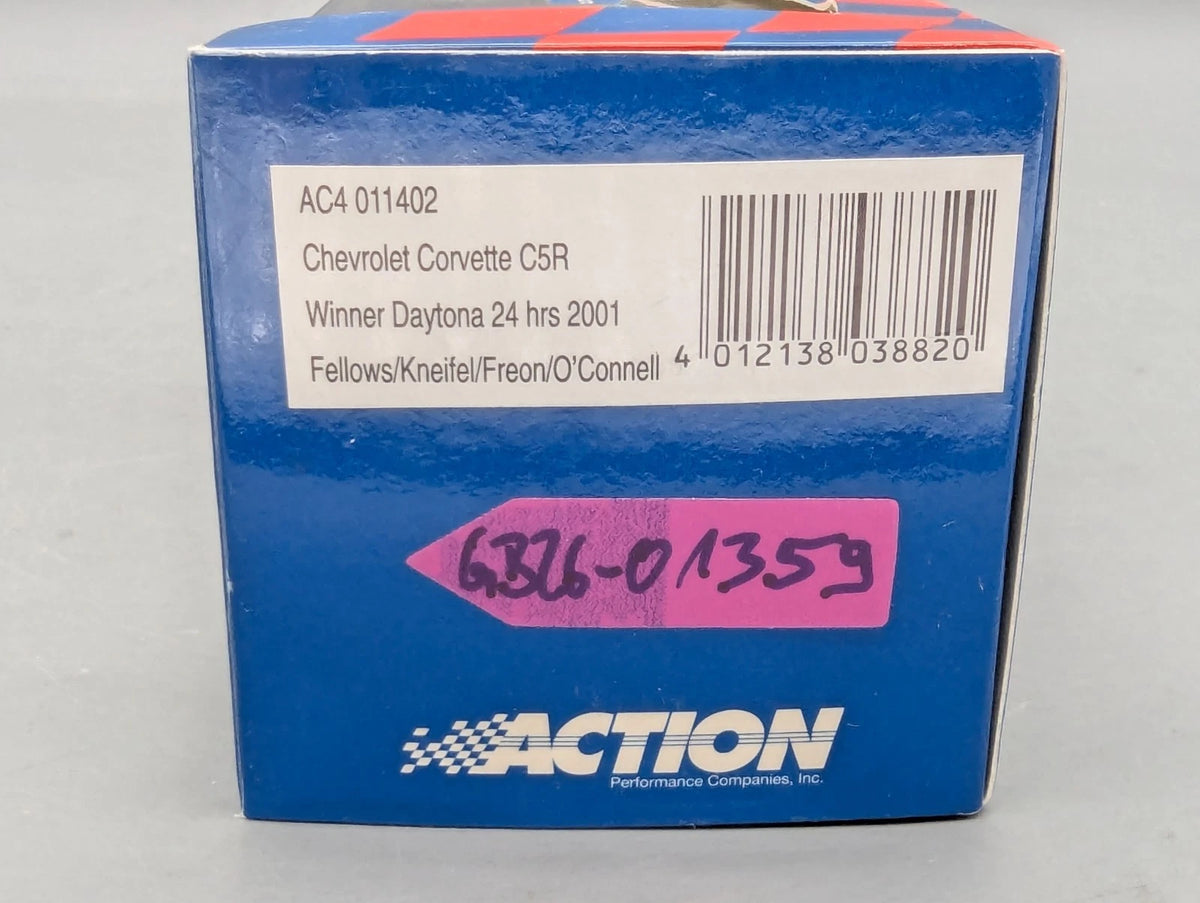 Modellautos 1:43 Action Chevrolet Corvette C5-R GTS 24h Daytona 2001 #2 mit OVP