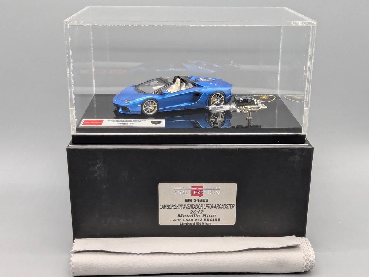 Eidolon Make Up 1:43 Lamborghini Aventador LP700-4 Roadster 2012 Engine Set OVP