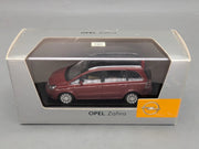 Modellautos 1:43 Minichamps Opel Zafira Rot Metallic mit Dealer OVP