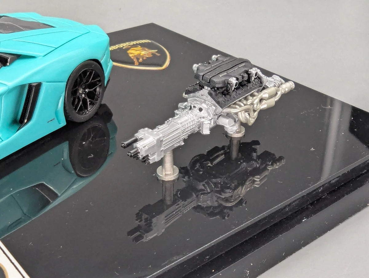 Eidolon Make Up 1:43 Lamborghini Aventador LP700-4 2011 Engine Set Ltd 00/10 OVP