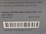 Modellautos 1:43 Minichamps AMG Mercedes C Klasse DTM 2009 #10 Gary Paffett OVP