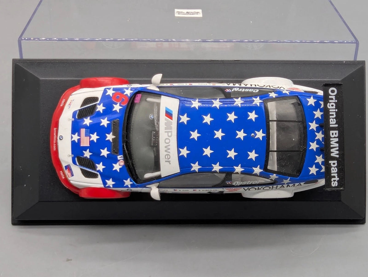 Modellautos  1:43 Minichamps BMW M3 GTR Winner ALMS 2001 #6 Stuck Said E46 OVP
