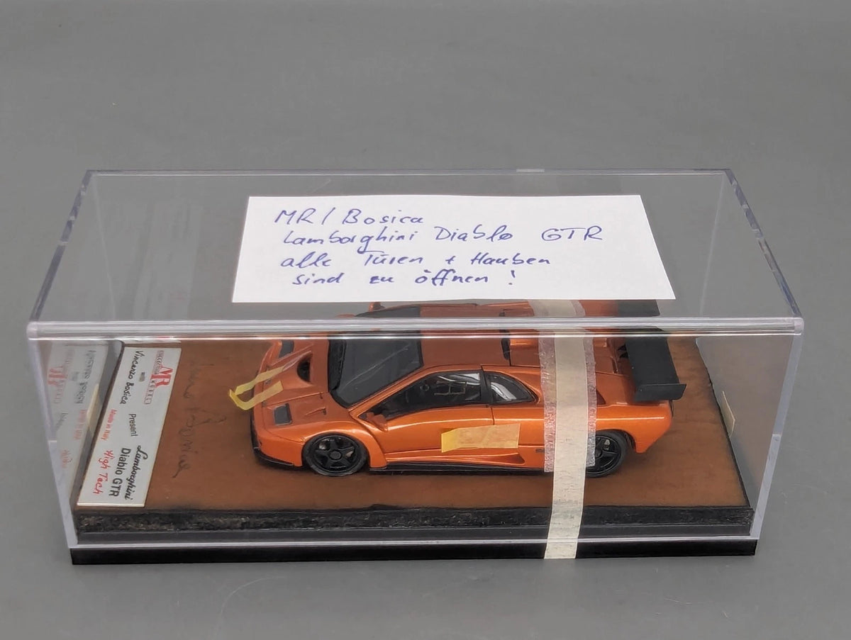 Modellautos 1:43 MR Lamborghini Diablo GTR Open Door Funktion V. Bosica mit OVP