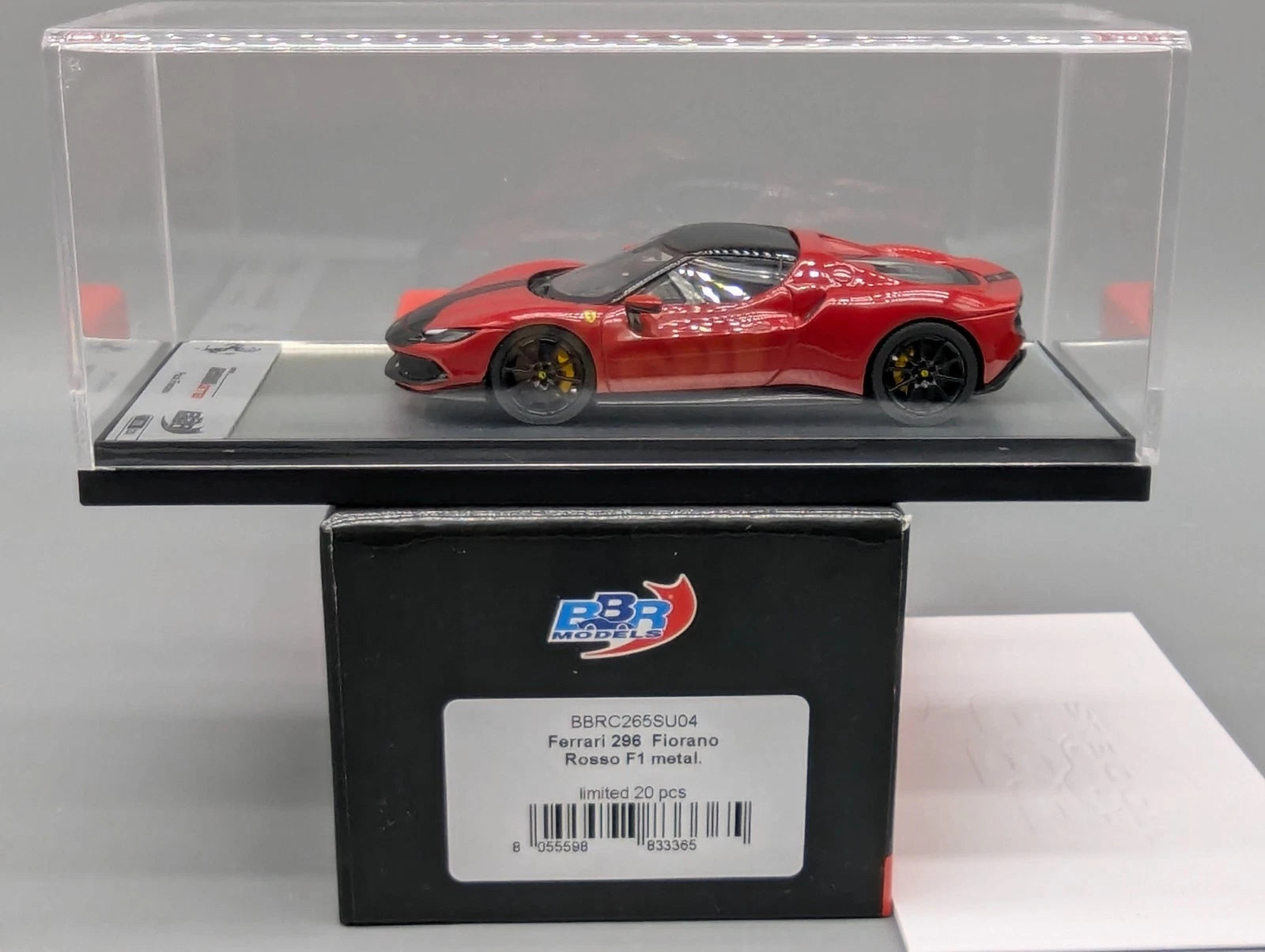 Modellautos 1:43 BBR Concept43 Ferrari 296 GTB Fiorano Limitiert 09/20 mit OVP