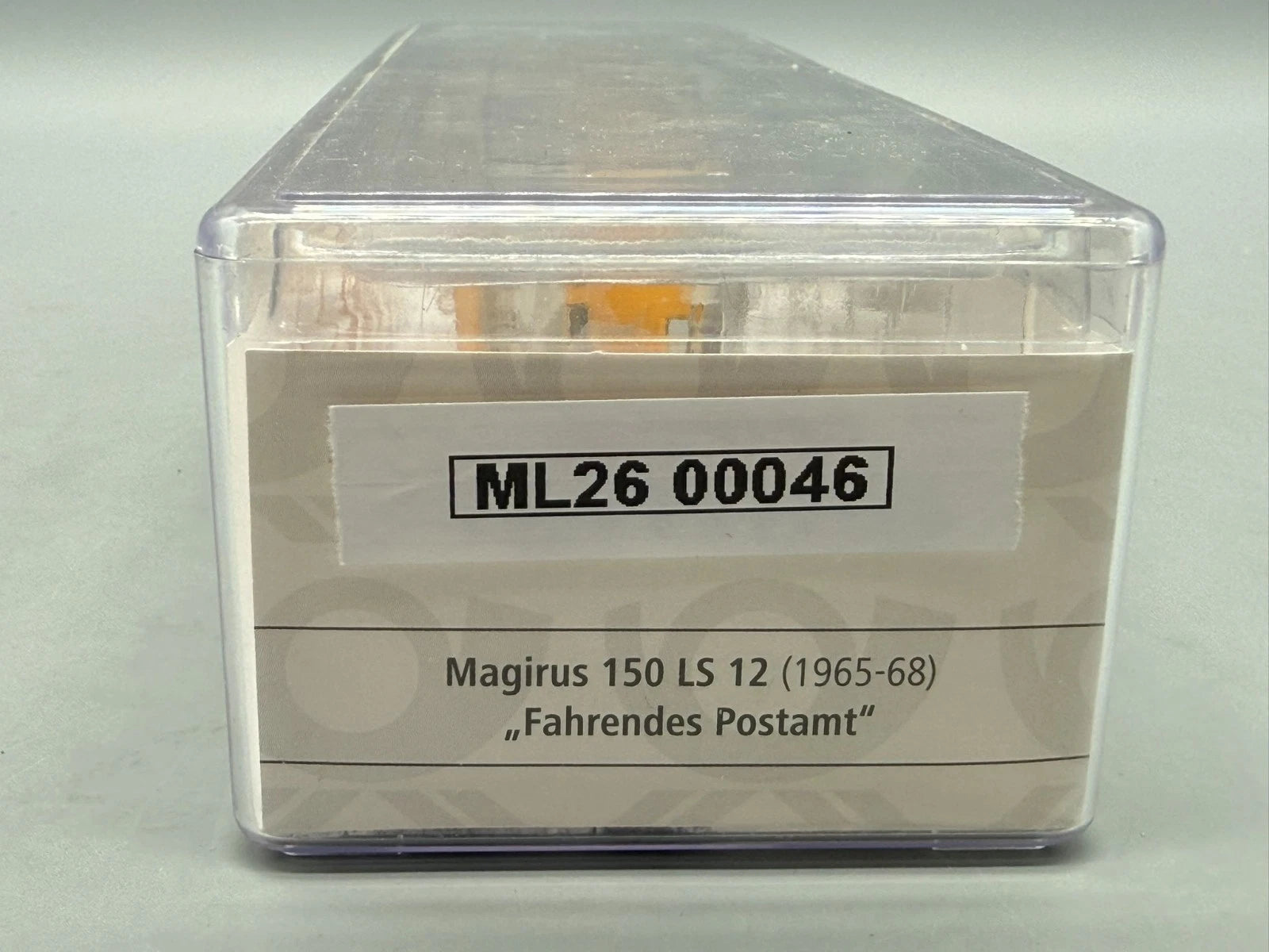 Lkw Modell 1:87 Brekina Magirus 150 LS 12 1965-68 Fahrendes Postamt OVP