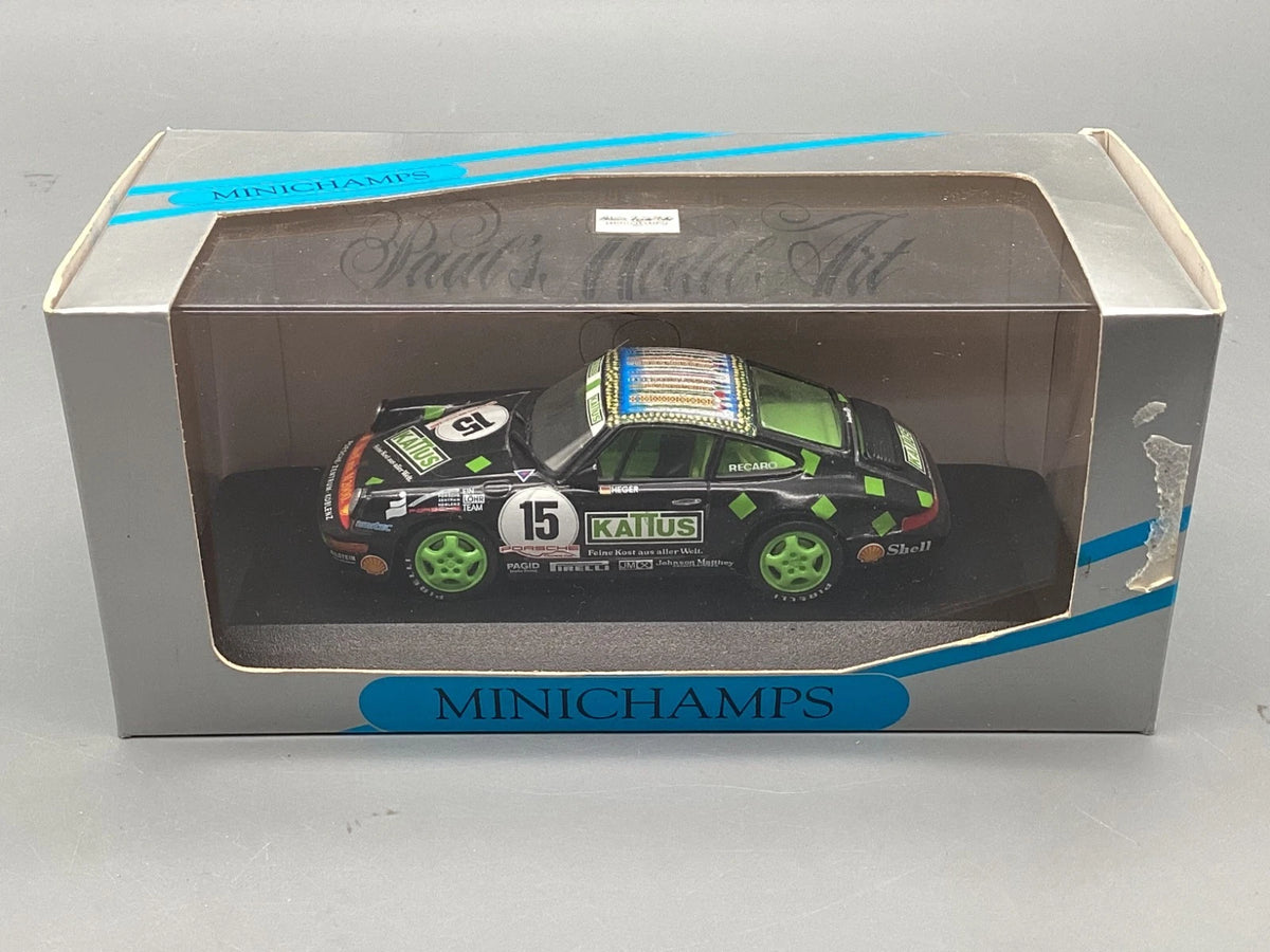 Modellautos 1:43 Minichamps Porsche 911 Carrera Cup Sieger 1993 Heger #15 OVP