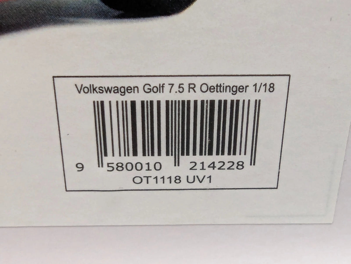 Modellautos 1:18 Otto Mobile OT1118 Volkswagen VW Golf 7.5 R Oettinger mit OVP