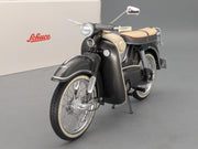 Motorrad Modell 1:10 Schuco Kreidler Florett Super mit Beinschild Grau mit OVP